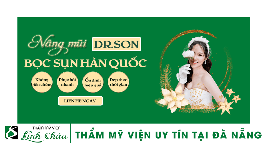 Dịch vụ nâng mũi bọc sụn Hàn Quốc uy tín ở thẩm mỹ viện Linh Châu Đà Nẵng