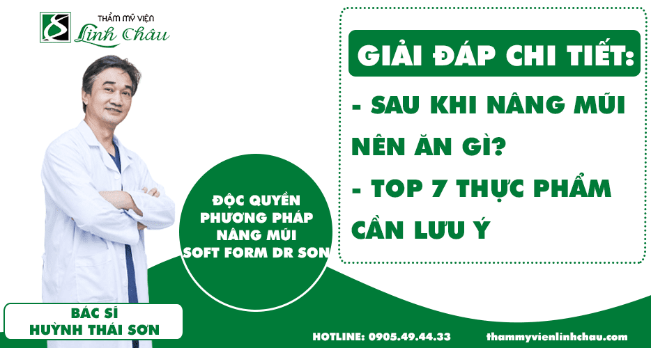 Sau khi nâng mũi nên ăn gì