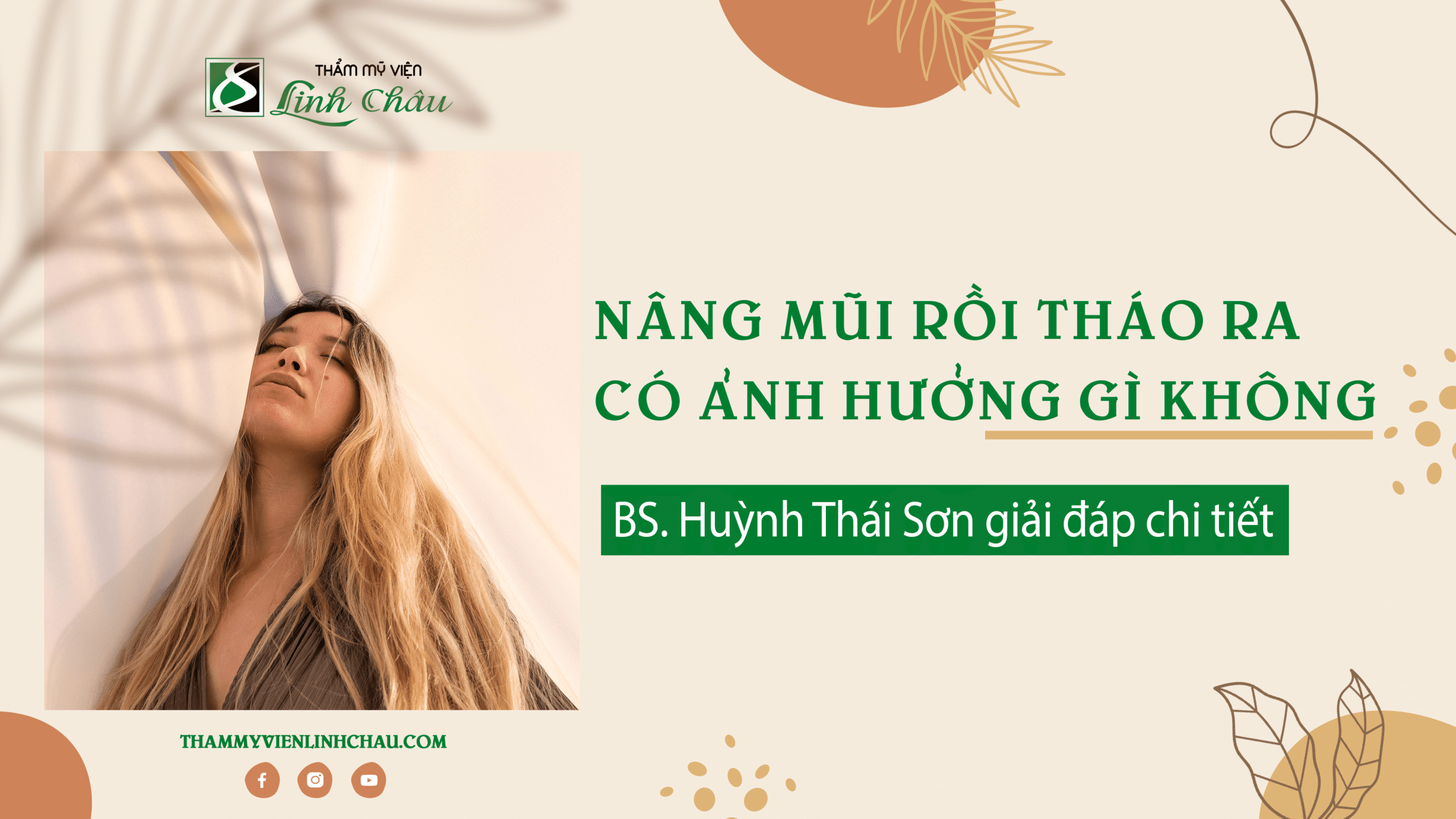 Nâng mũi rồi tháo ra có ảnh hưởng gì không