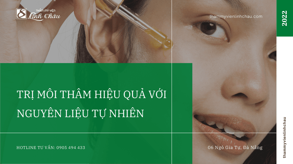 Cách Trị Môi Thâm Hiệu Quả - Thẩm Mỹ Viện Linh Châu