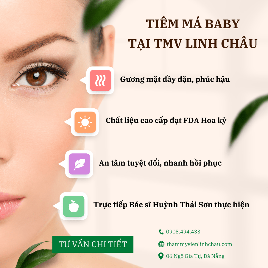 Tiêm Má Baby Tại TMV Linh Châu Đà Nẵng