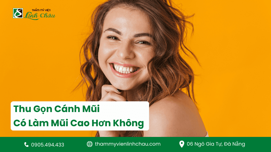 Thu Gọn Cánh Mũi Có Làm Mũi Cao Hơn Không? - TMV Linh Châu