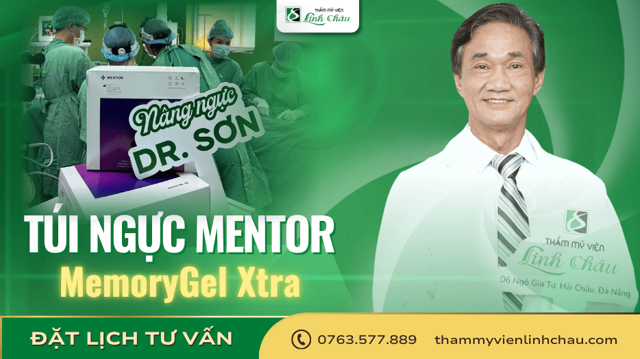 Túi Ngực Mentor Memorygel Xtra - TMV Linh Châu